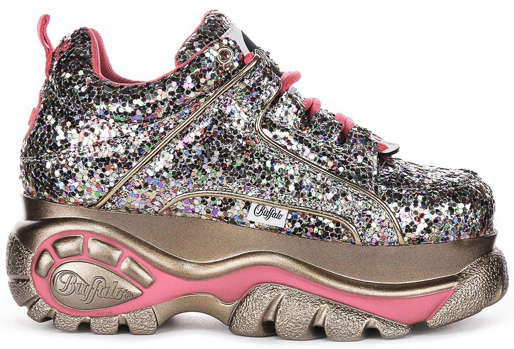 Buffalo 1339-14 2.0 In Silver Glitter For Women Shoes Buffalo