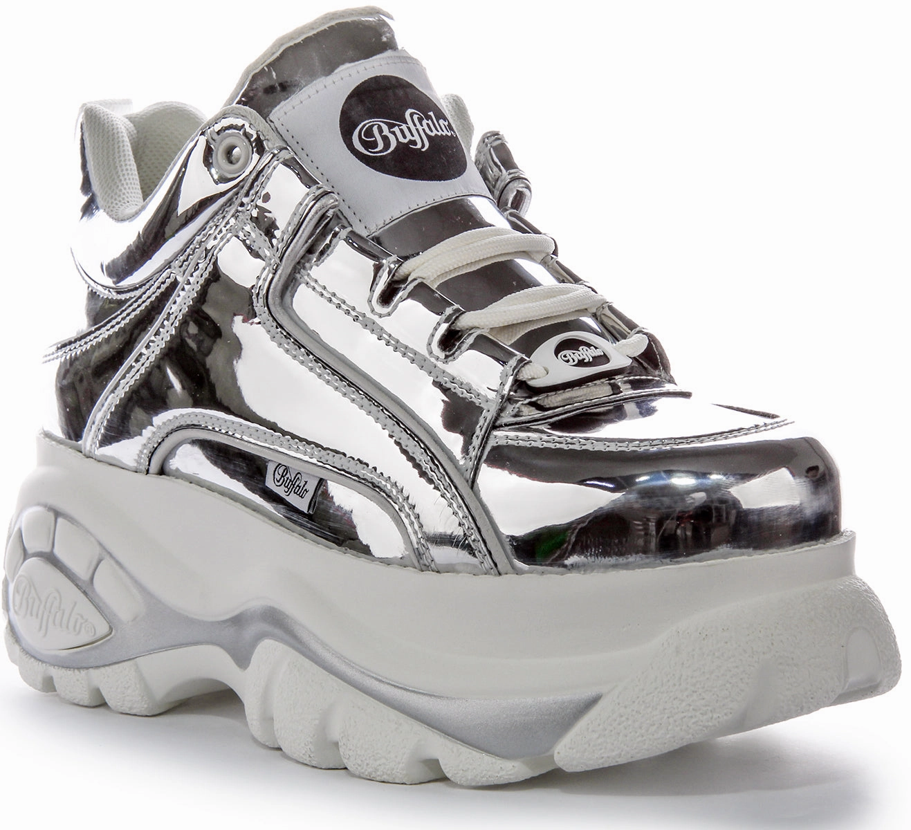 Buffalo 1339-14 2.0 In Silver Metalic For Women Shoes Buffalo