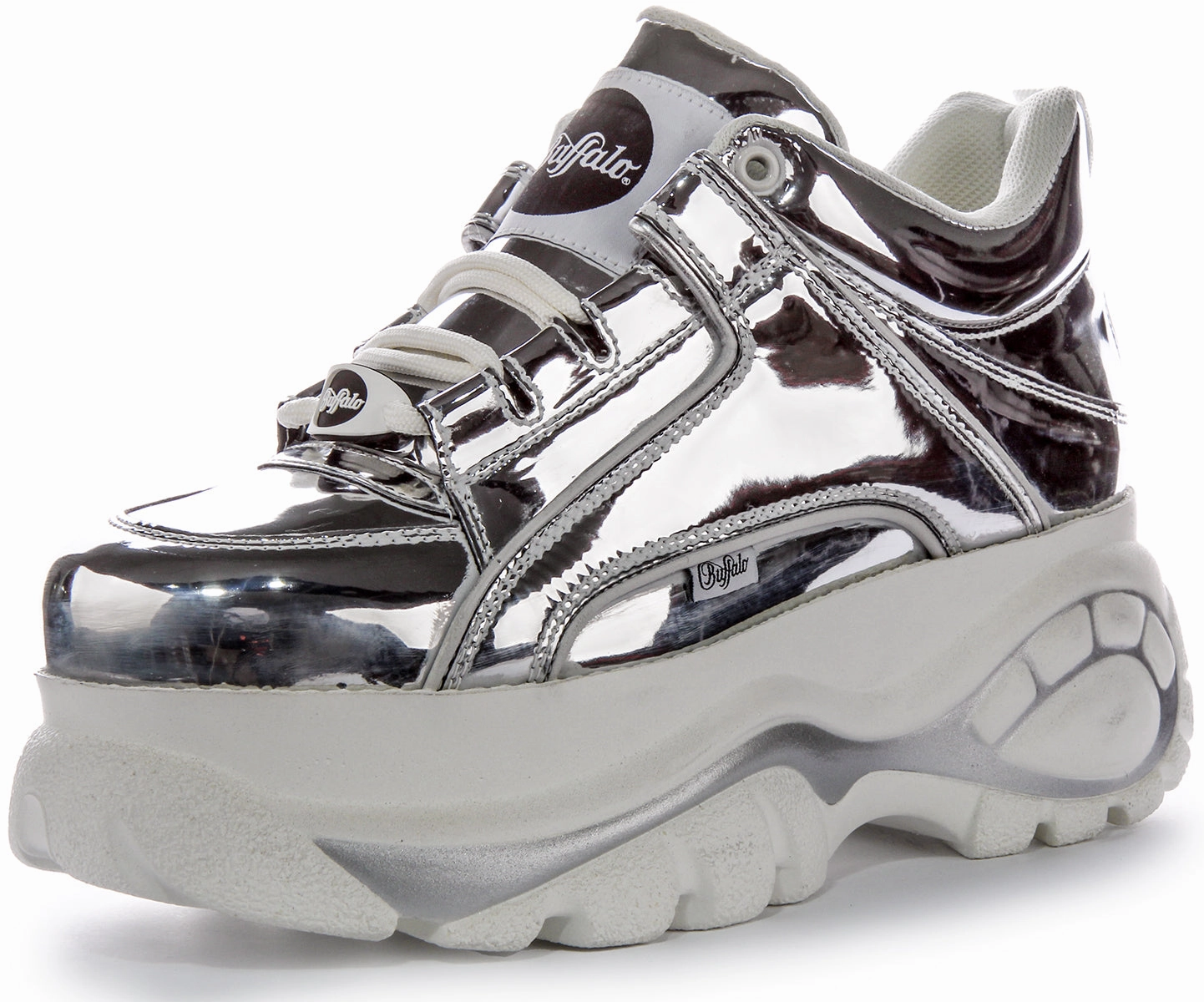 Buffalo 1339-14 2.0 In Silver Metalic For Women Shoes Buffalo