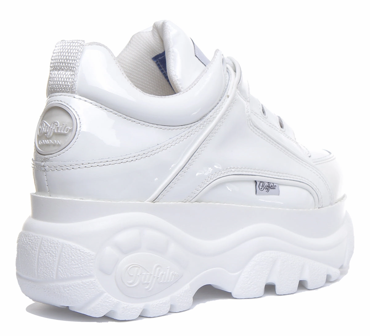 Buffalo 1339-14 2.0 In White Patent For Womens Shoes Buffalo