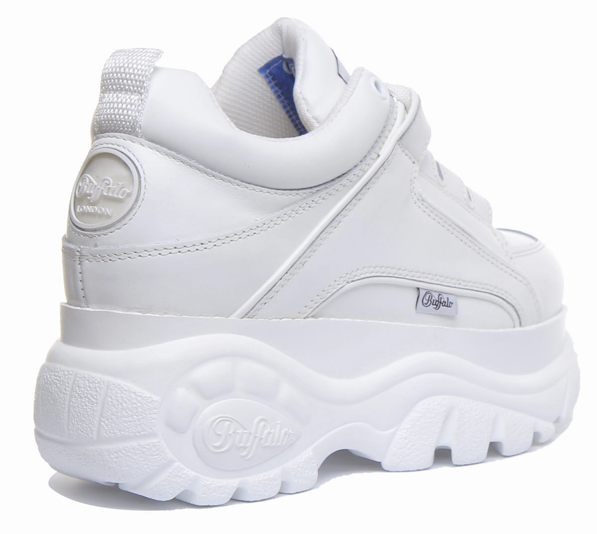 Buffalo 1339-14 2.0 Platform Trainer In White Shoes Buffalo