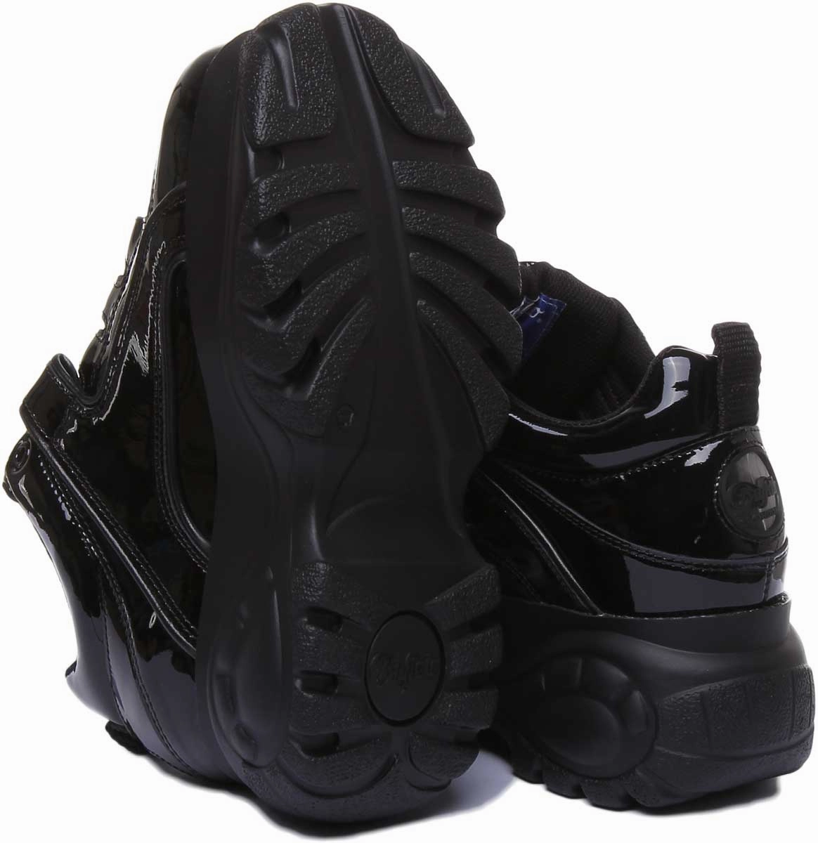 Buffalo 1339-14 In Black Patent Shoes Buffalo
