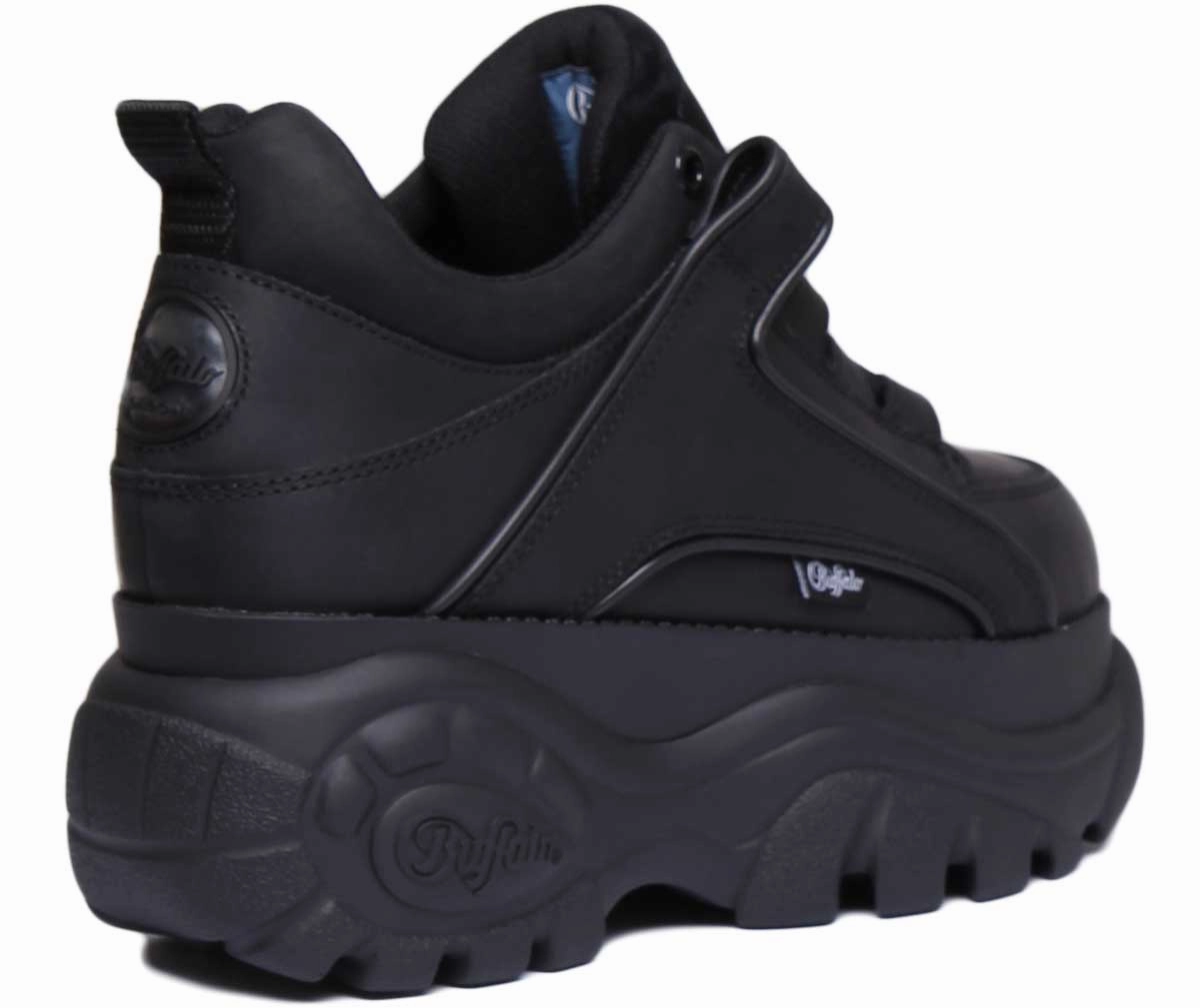 Buffalo 1339-14 Platform Trainers 1533094 In Black Shoes Buffalo