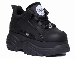 Buffalo 1339-14 Platform Trainers 1533094 In Black Shoes Buffalo
