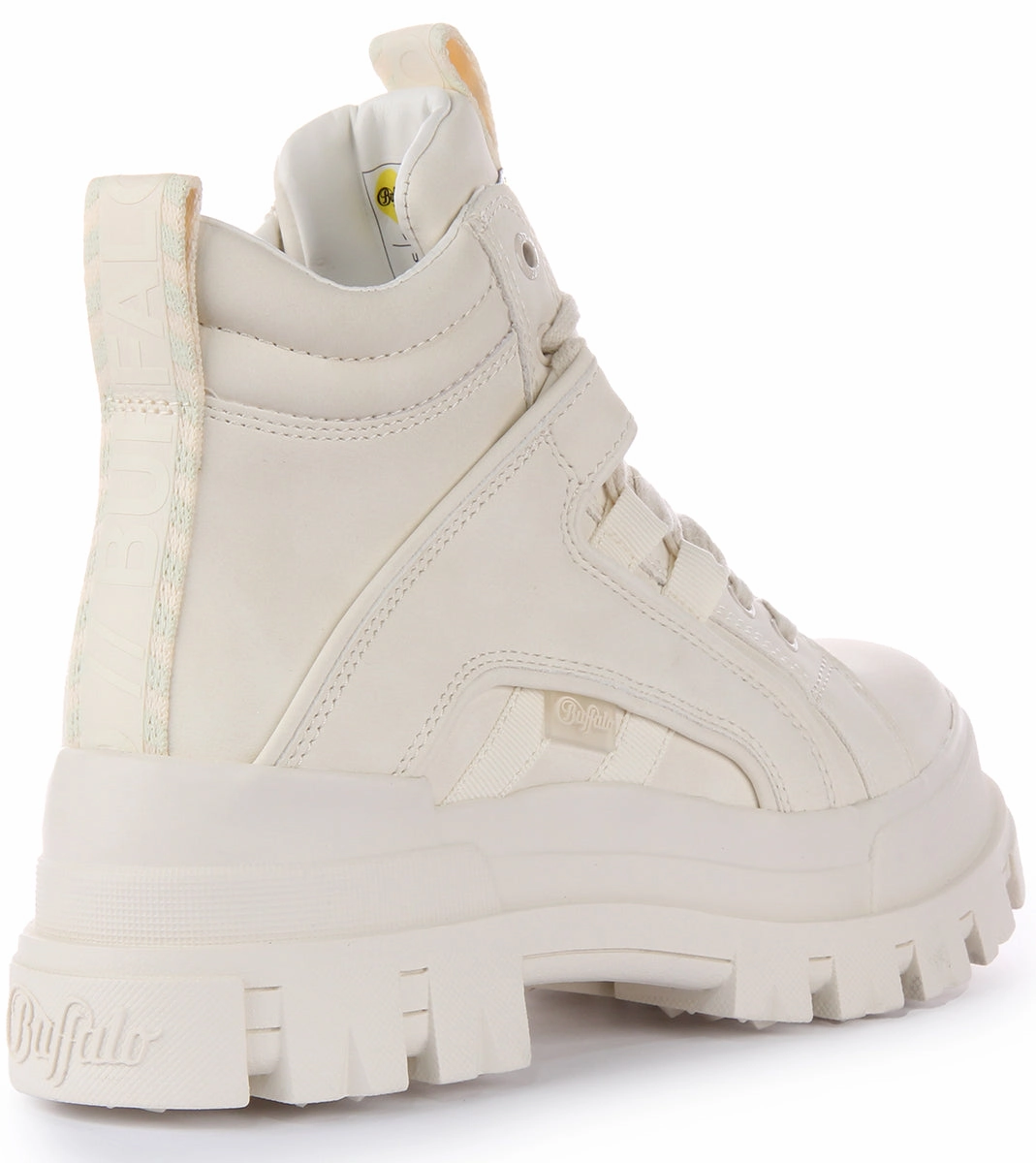 Buffalo Aspha Nc Mid In Off White For Women Shoes Buffalo