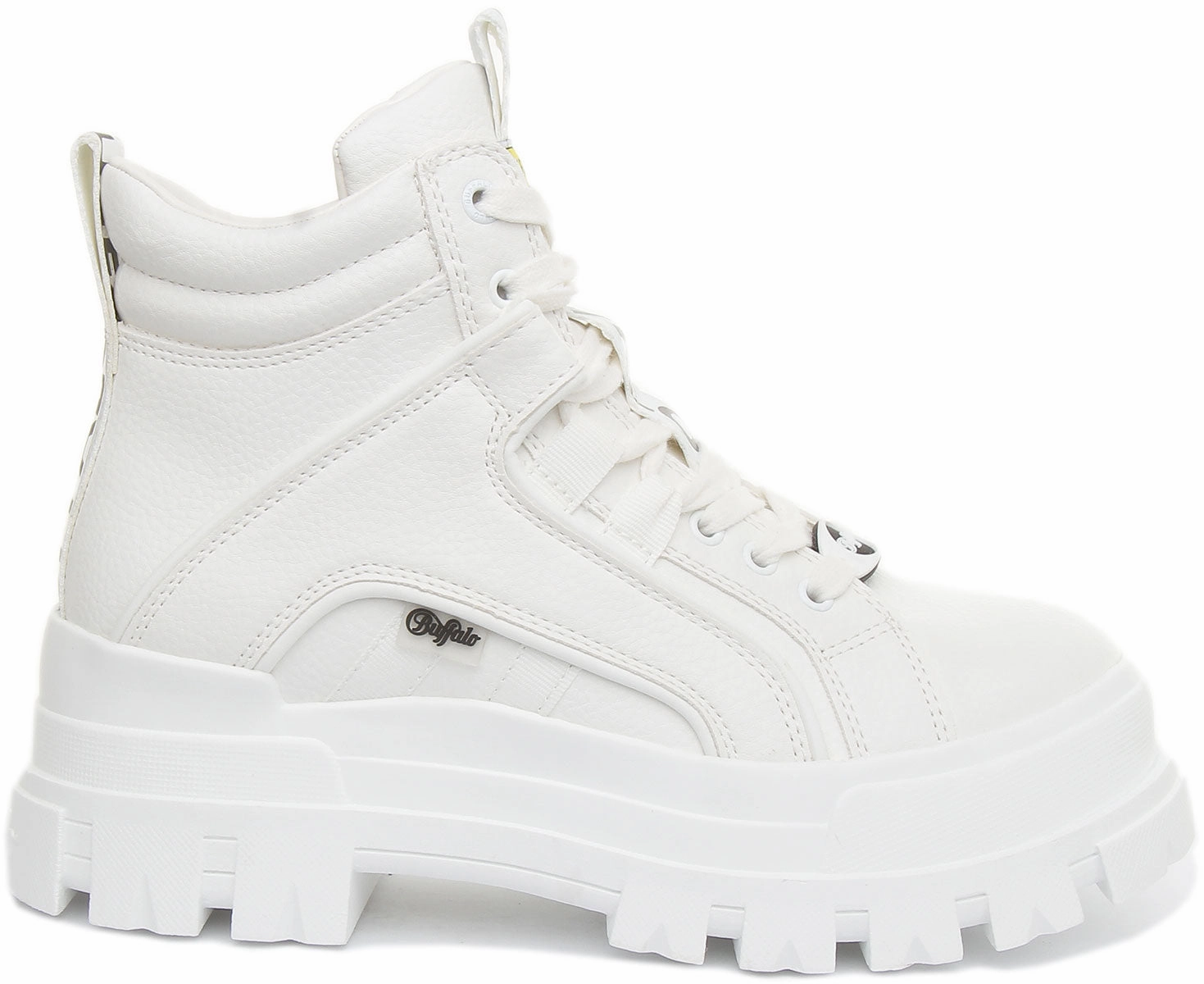 Buffalo Aspha NC Mid In White For Women Shoes Buffalo