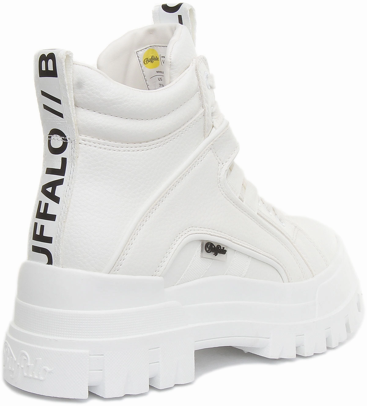 Buffalo Aspha NC Mid In White For Women Shoes Buffalo