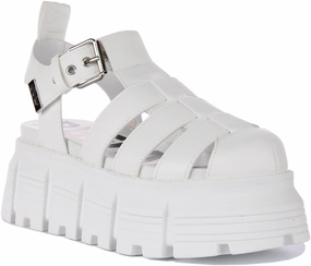 Buffalo Ava Fisher In White For Women Shoes Buffalo