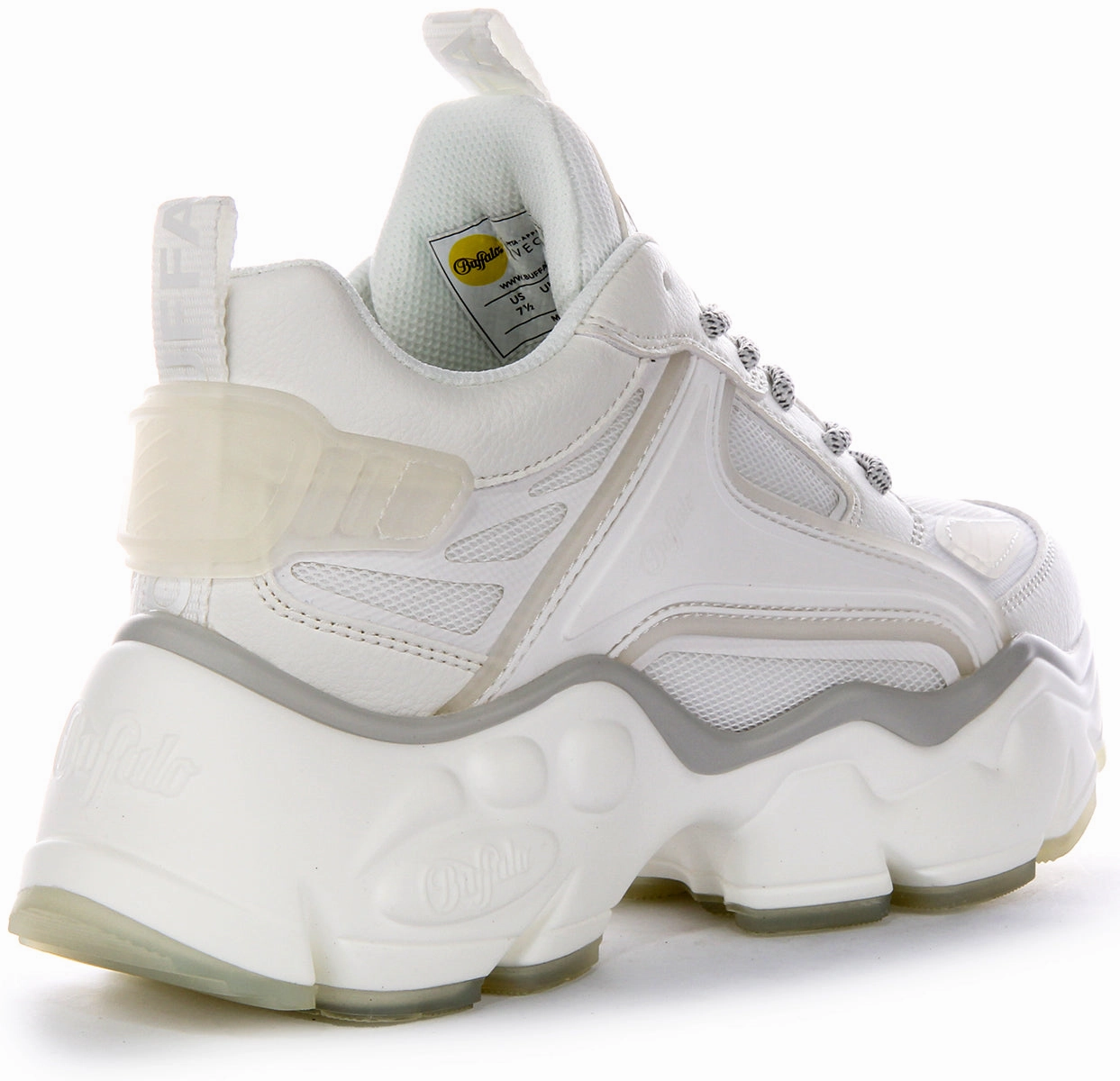 Buffalo Binary Athena In White For Women Shoes Buffalo