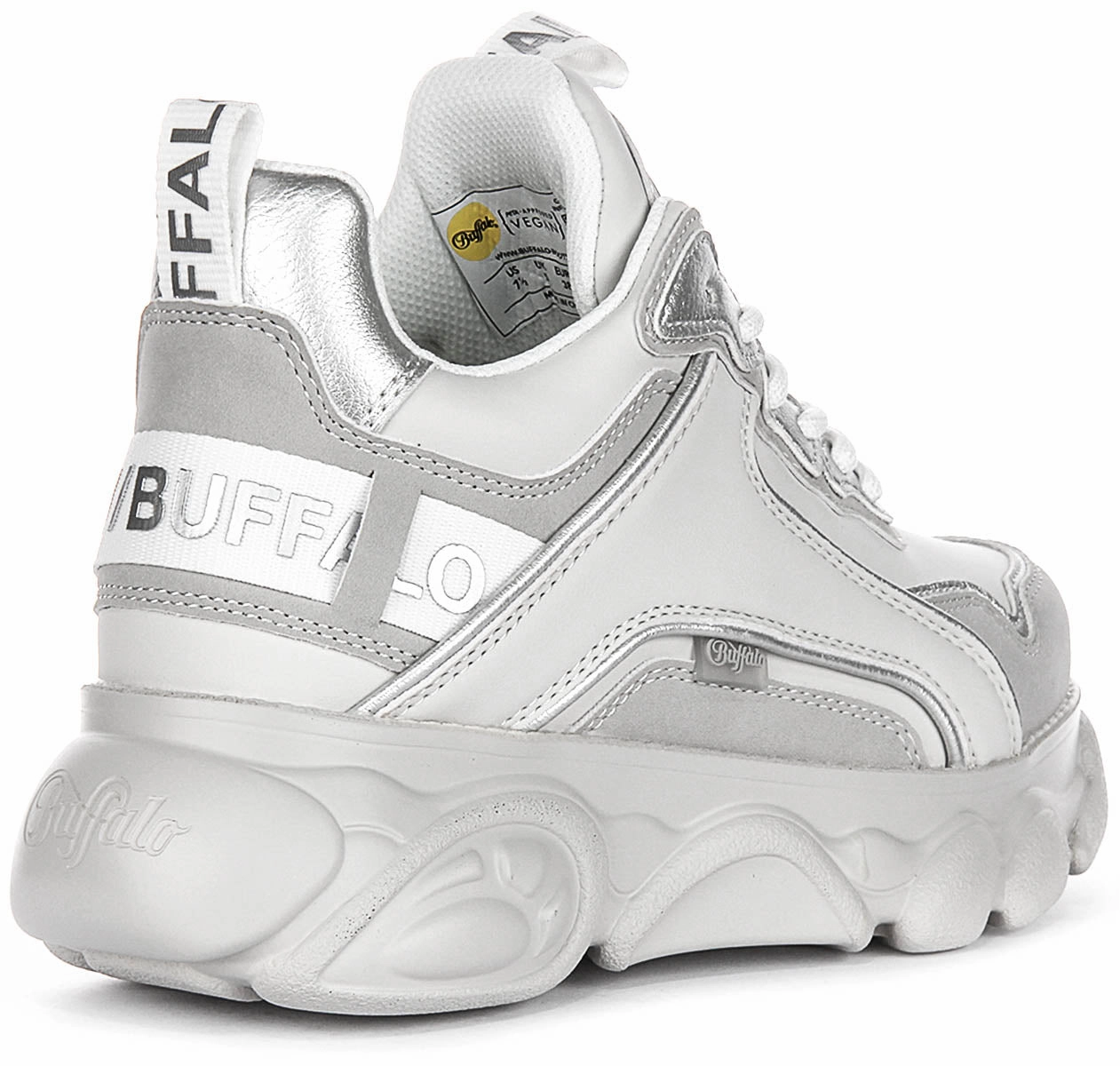 Buffalo Cld Chai In Grey Silver For Women Shoes Buffalo