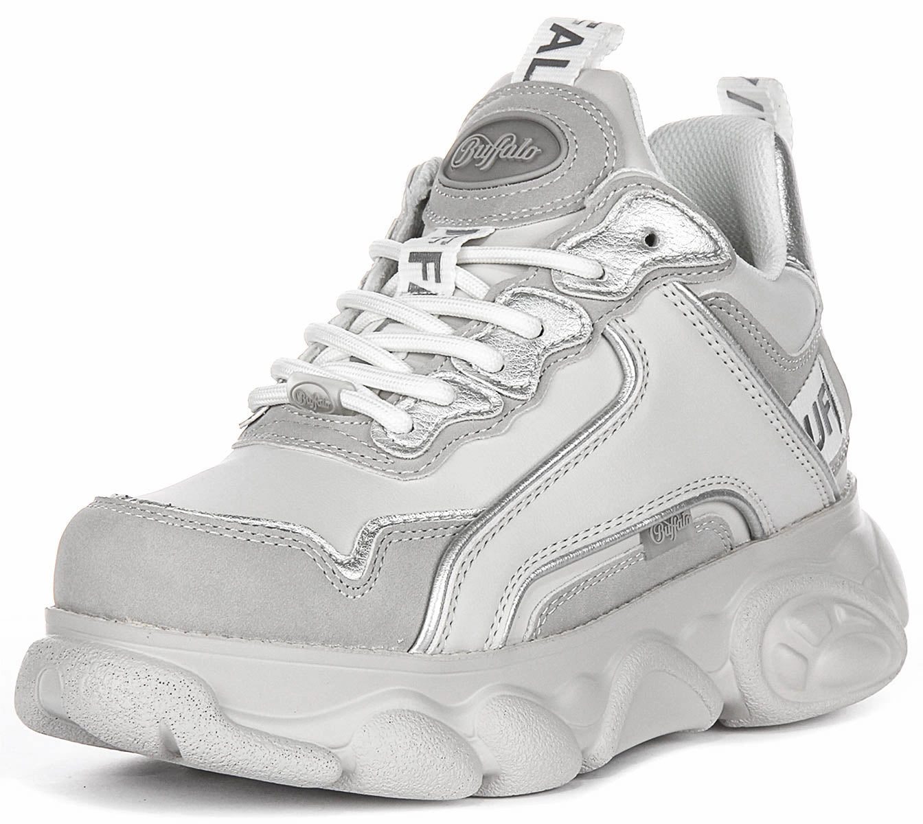 Buffalo Cld Chai In Grey Silver For Women Shoes Buffalo