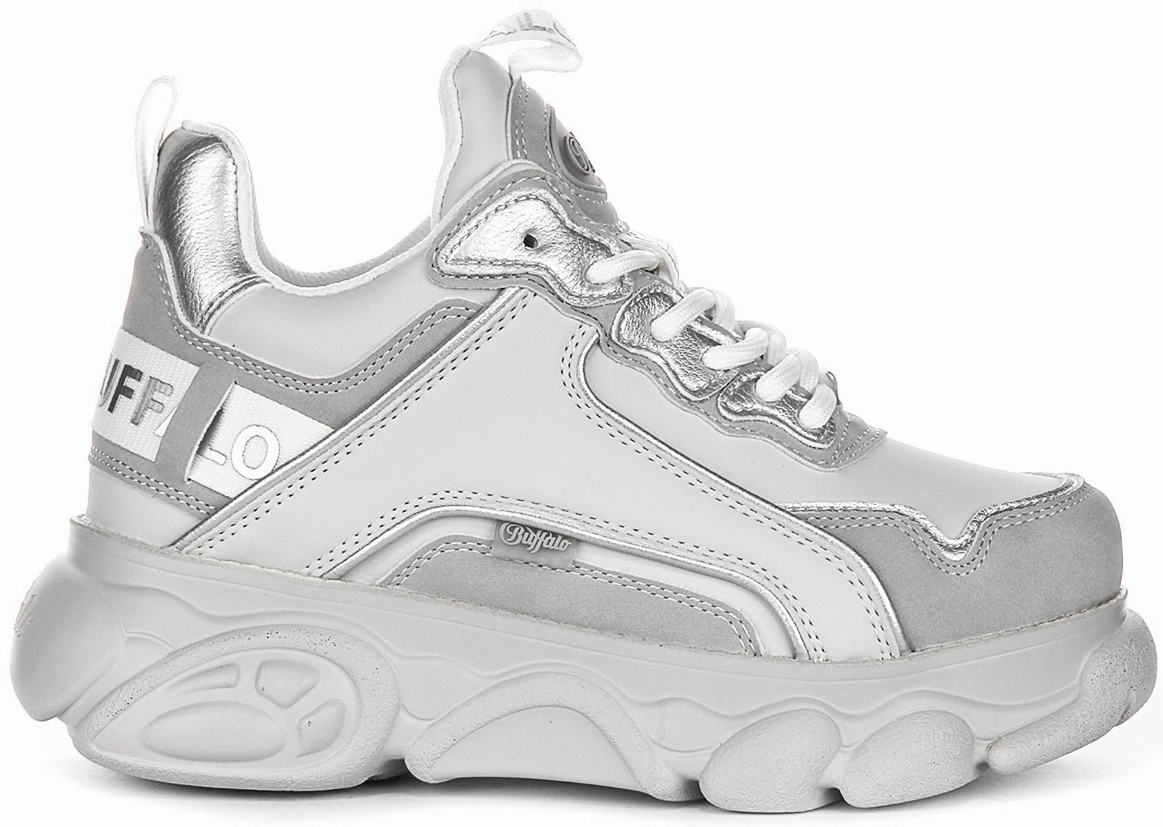 Buffalo Cld Chai In Grey Silver For Women Shoes Buffalo
