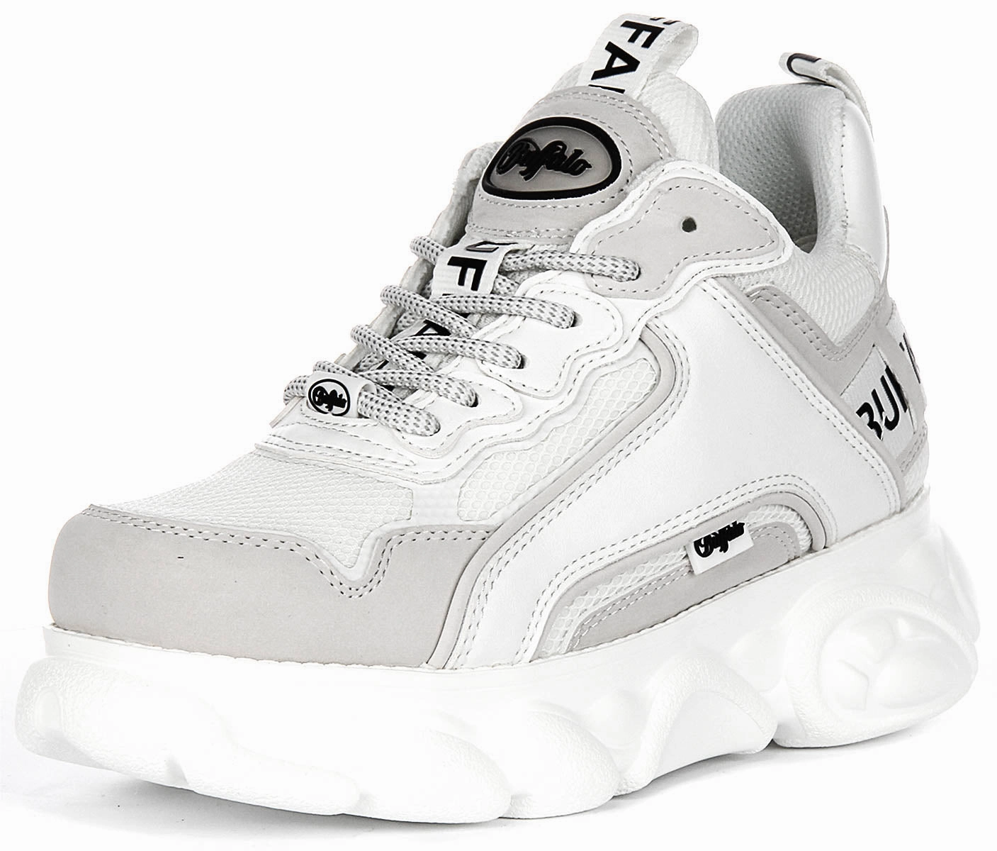 Buffalo Cld Chai In White Grey For Women Shoes Buffalo