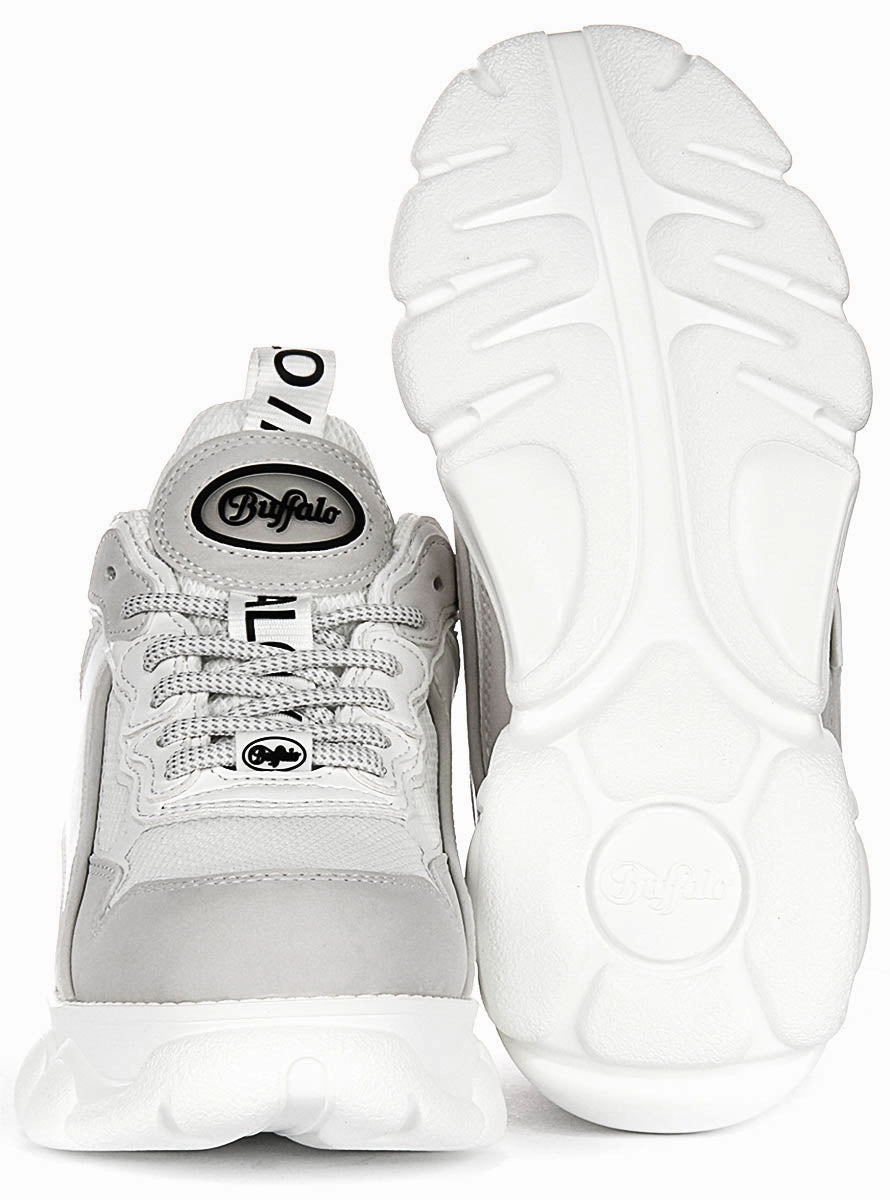 Buffalo Cld Chai In White Grey For Women Shoes Buffalo