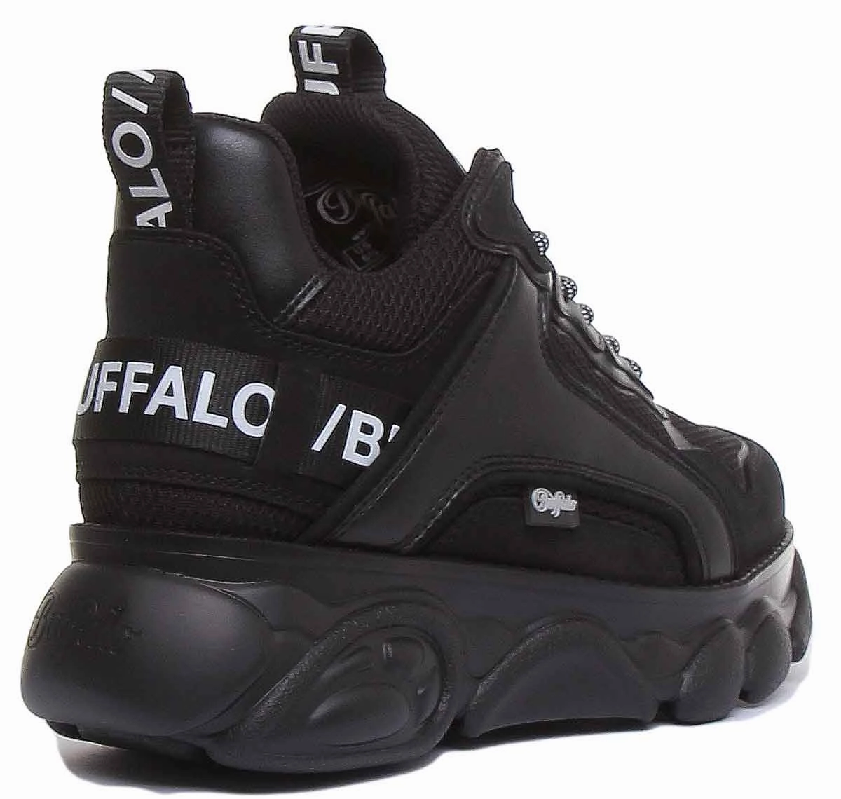 Buffalo Cld Chai Platform Boots In Black Shoes Buffalo