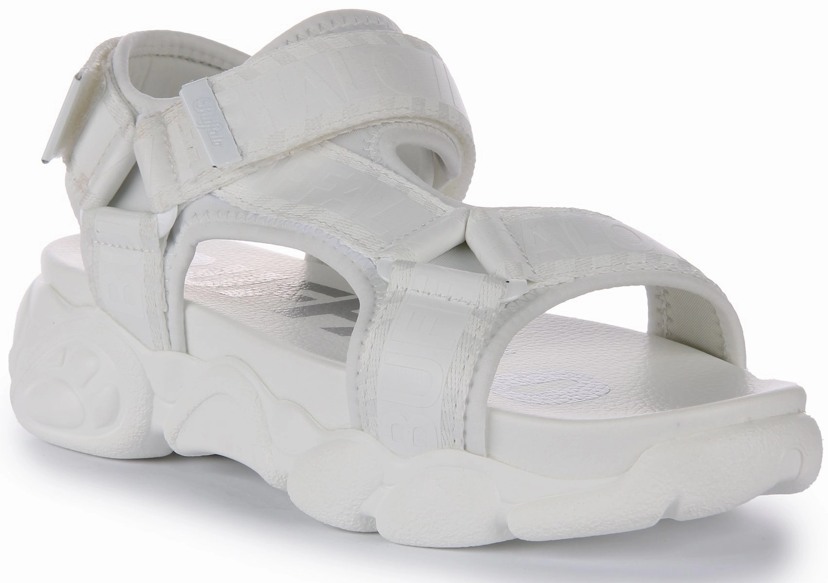Buffalo Cld Tec Sandal In White For Women Shoes Buffalo