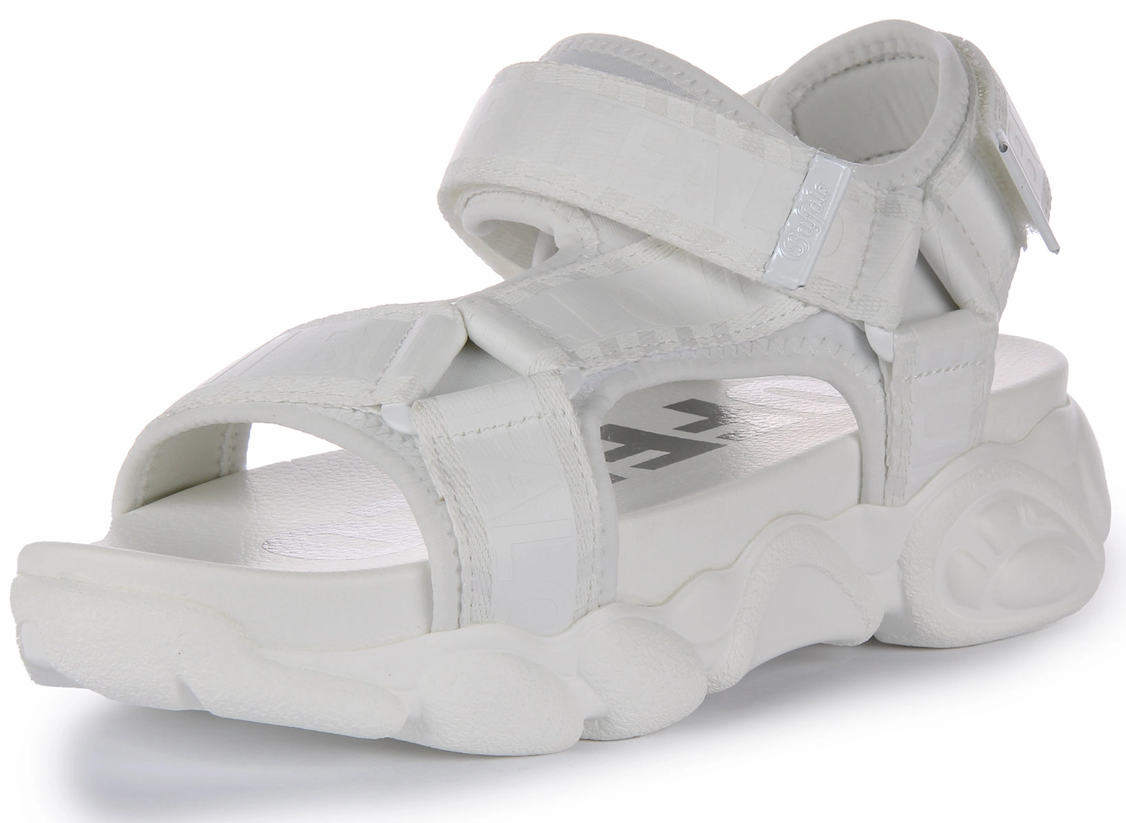 Buffalo Cld Tec Sandal In White For Women Shoes Buffalo