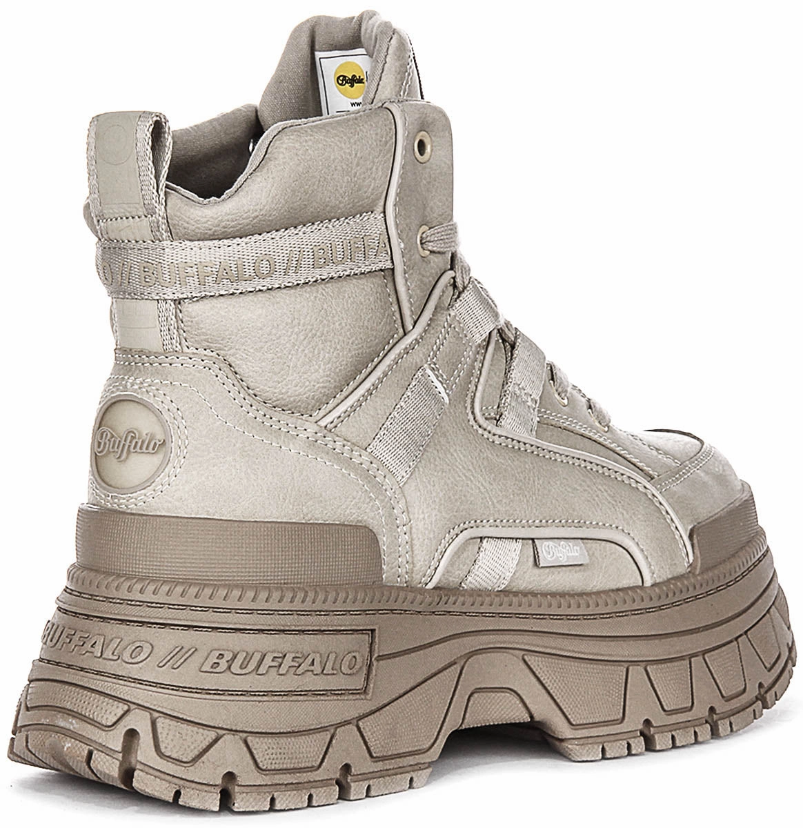 Buffalo Fushion Hybrid Mid In Cream For Women Shoes Buffalo