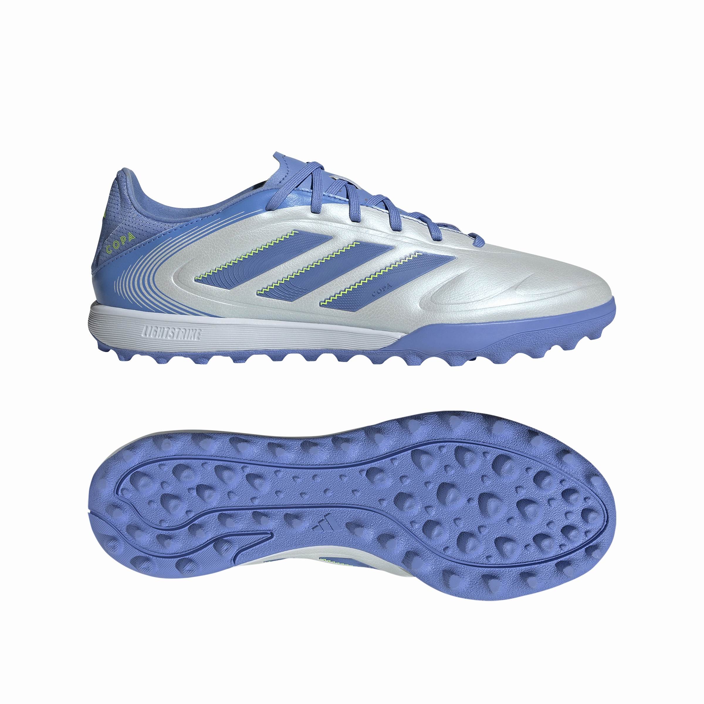 Copa Pure III League TF Turf Shoes- FTWhite/LucPink/Luclem