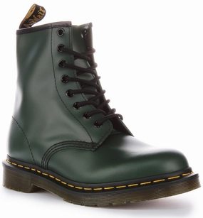 Dr Martens 1460 Green In Green Shoes Dr Martens
