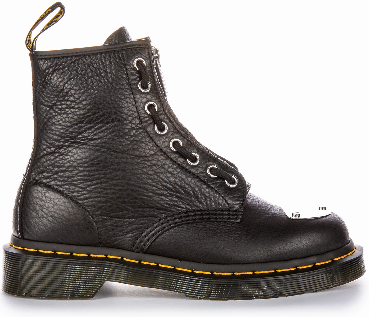 Dr Martens 1460 Metal Toe Plate In Black For Women Shoes Dr Martens