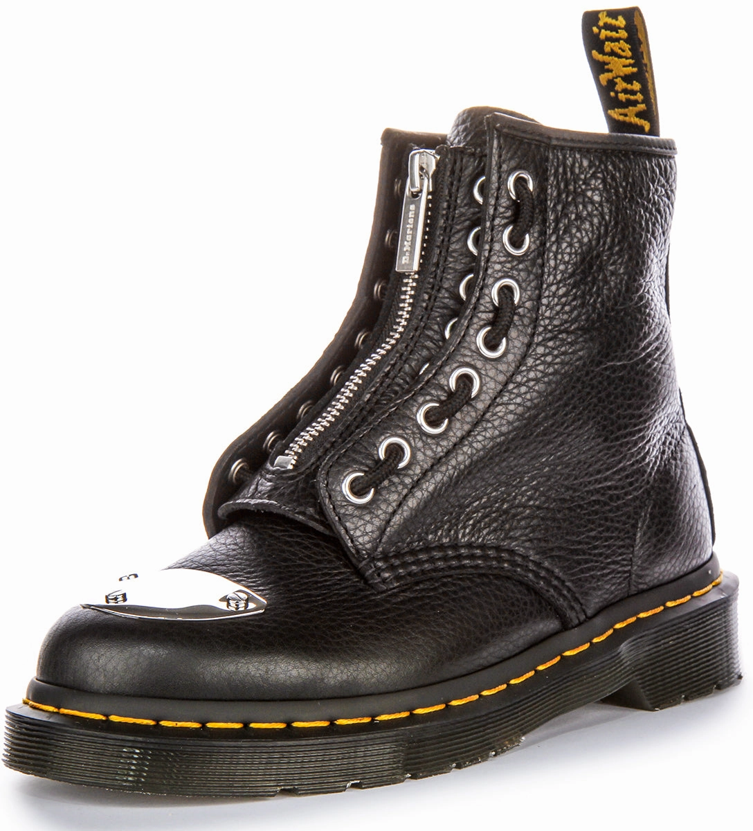 Dr Martens 1460 Metal Toe Plate In Black For Women Shoes Dr Martens