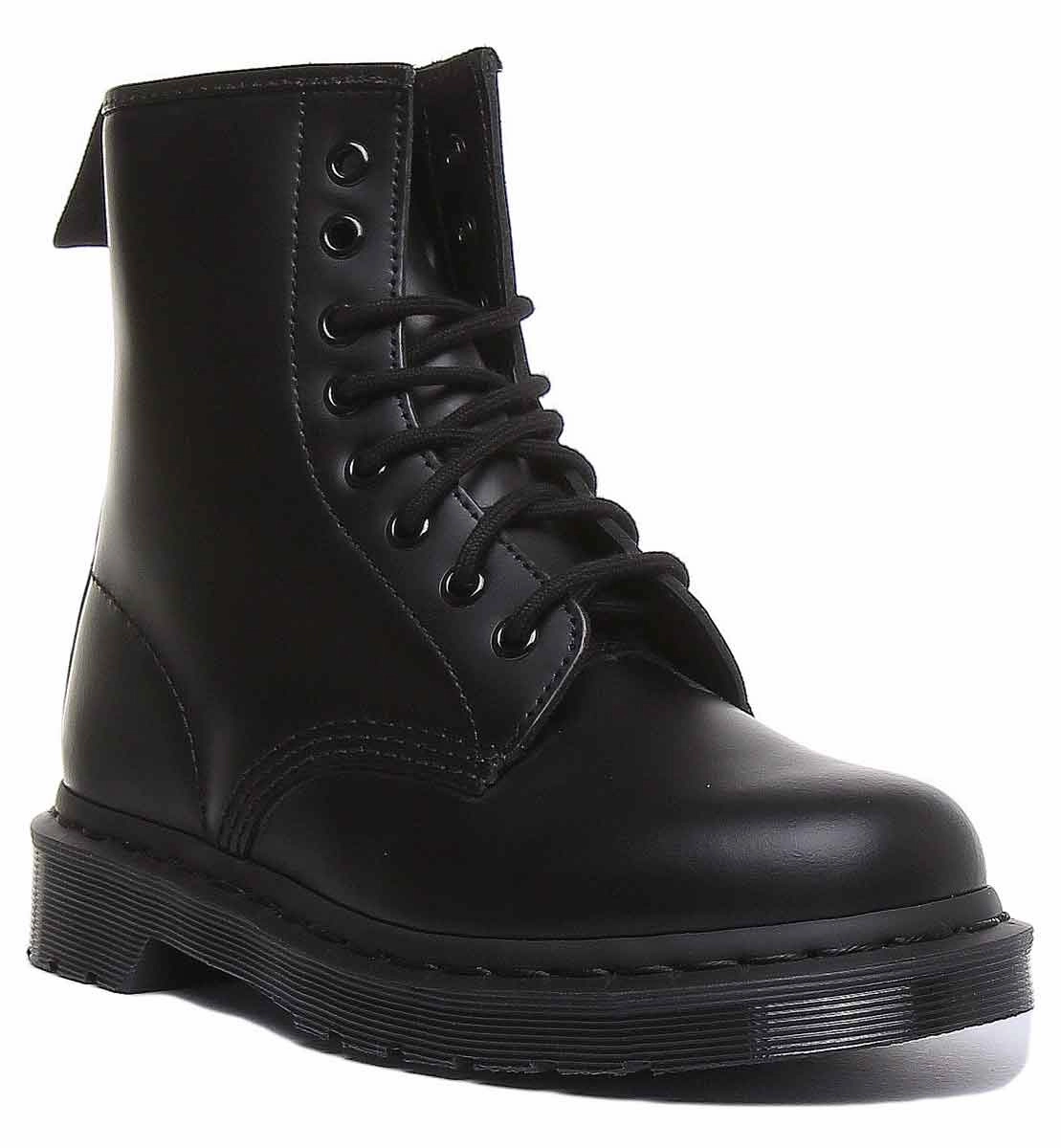 Dr Martens 1460 Mono In Black Shoes Dr Martens