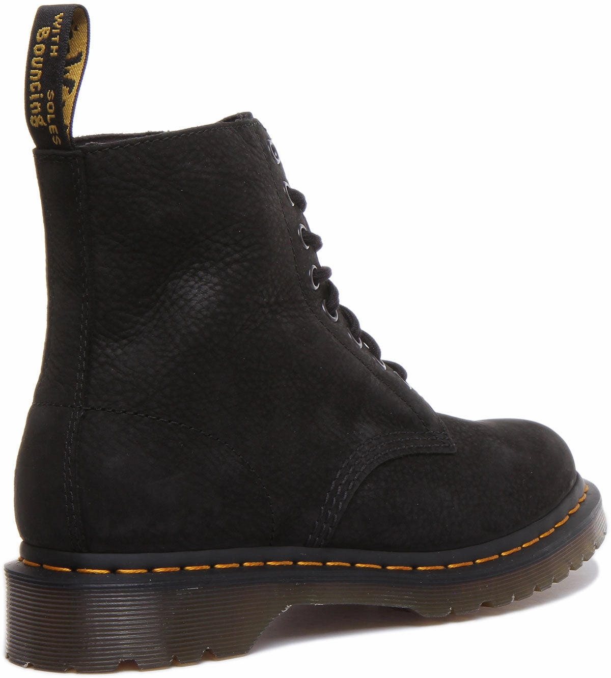 Dr Martens 1460 Pascal In Black Milled Water Resistant Leather Shoes Dr Martens