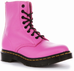 Dr Martens 1460 Pascal In Pink For Women Shoes Dr Martens
