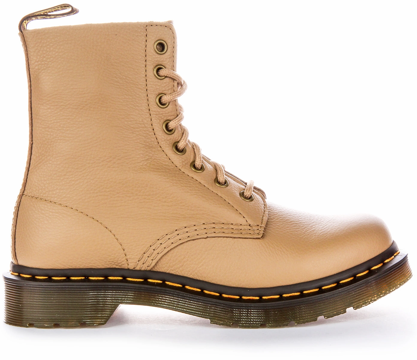 Dr Martens 1460 Pascal In Tan For Women Shoes Dr Martens