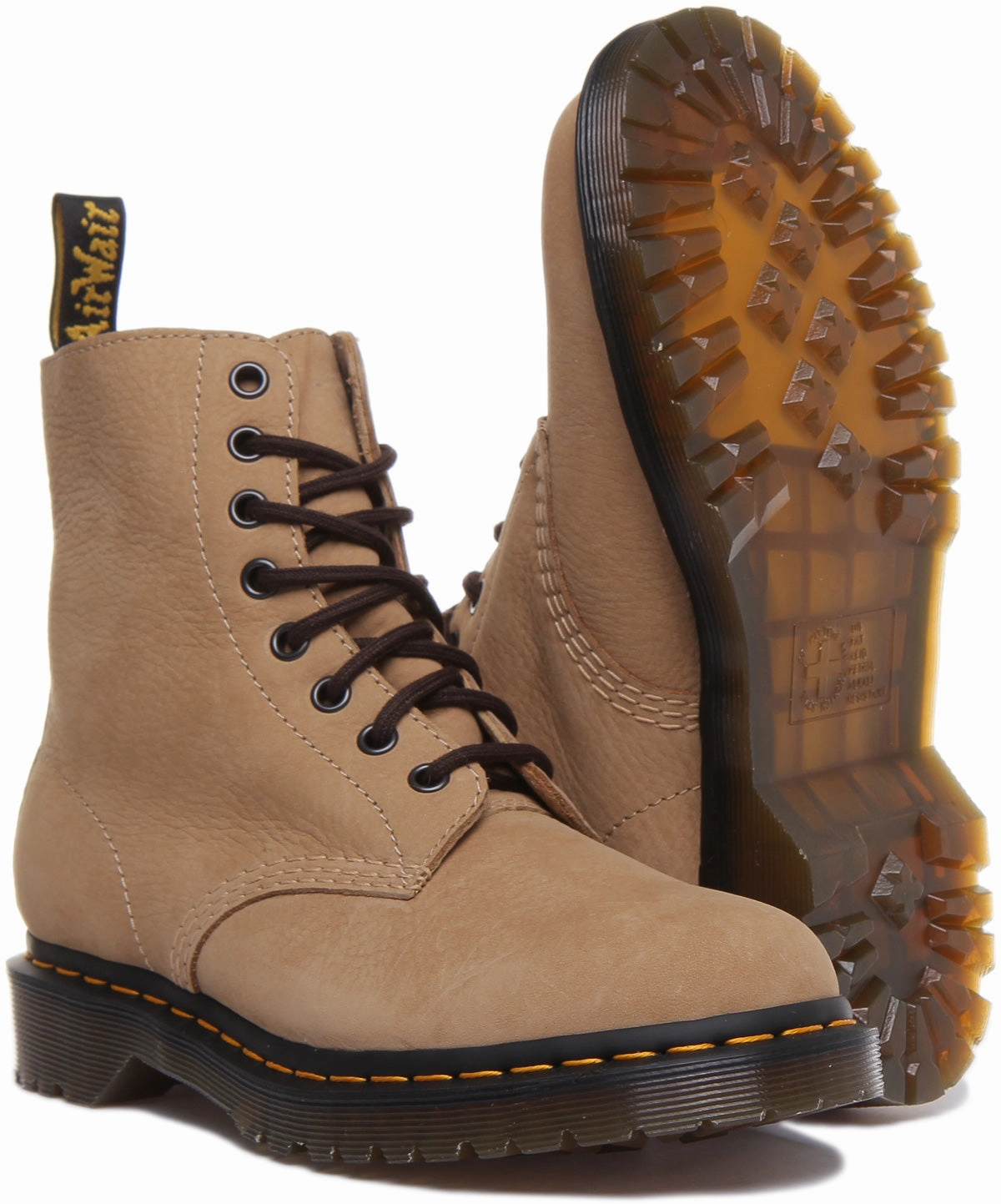 Dr Martens 1460 Pascal Unisex Boot In Sand Shoes Dr Martens
