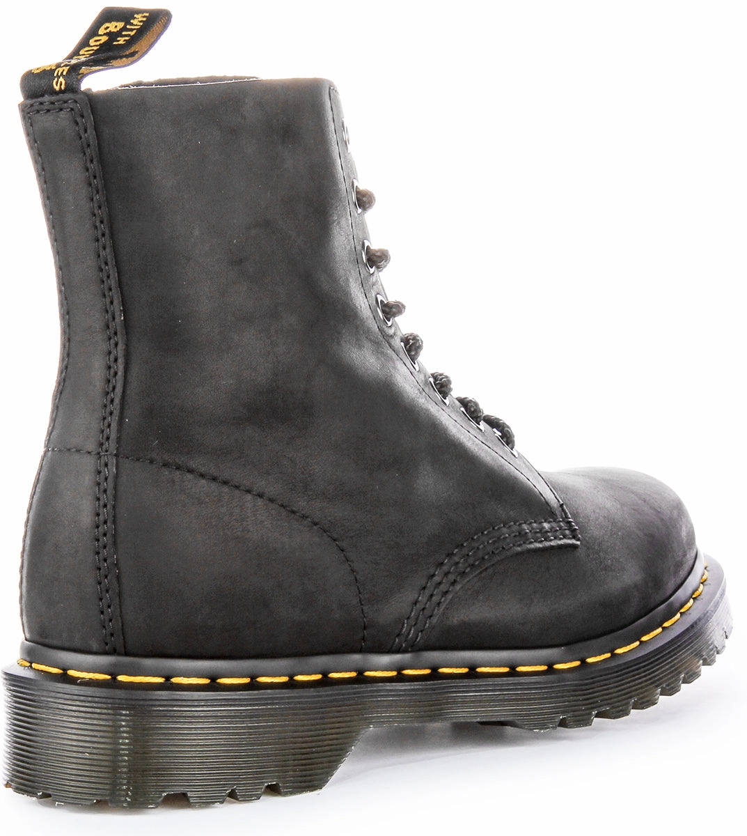 Dr Martens 1460 Pascal Waxed In Black Shoes Dr Martens
