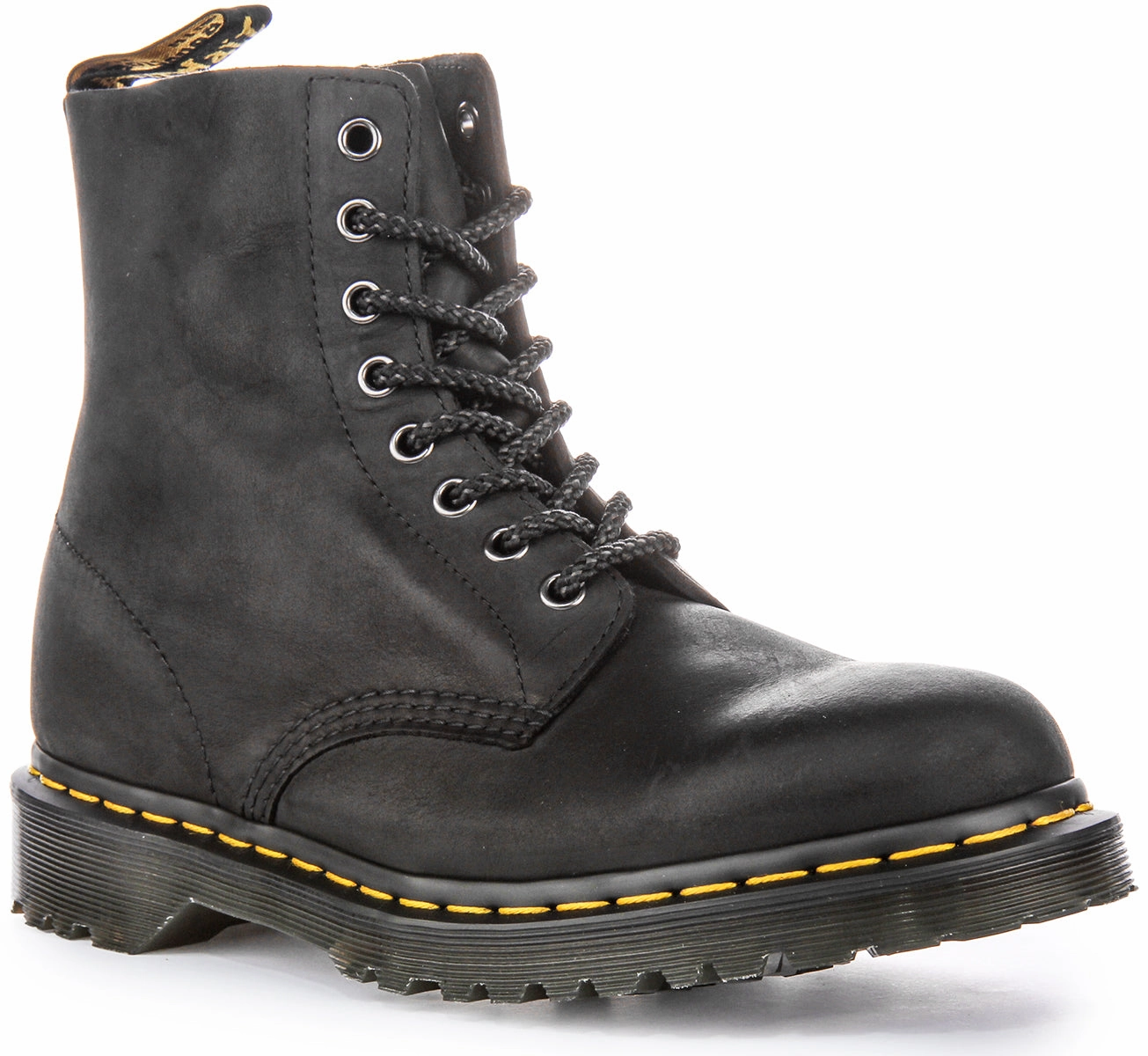 Dr Martens 1460 Pascal Waxed In Black Shoes Dr Martens