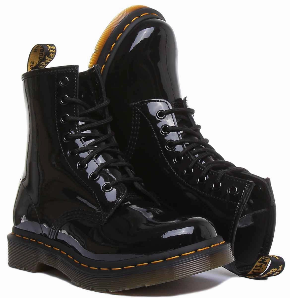 Dr Martens 1460 Patent In Black Patent Shoes Dr Martens