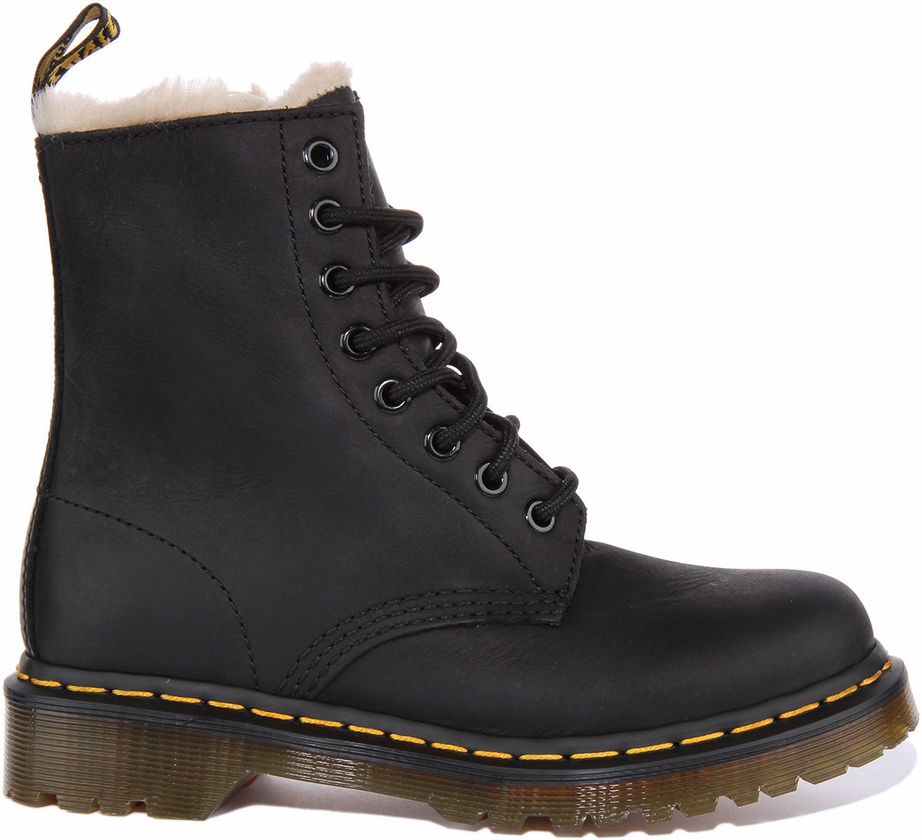 Dr Martens 1460 Serena In Black For Women Shoes Dr Martens