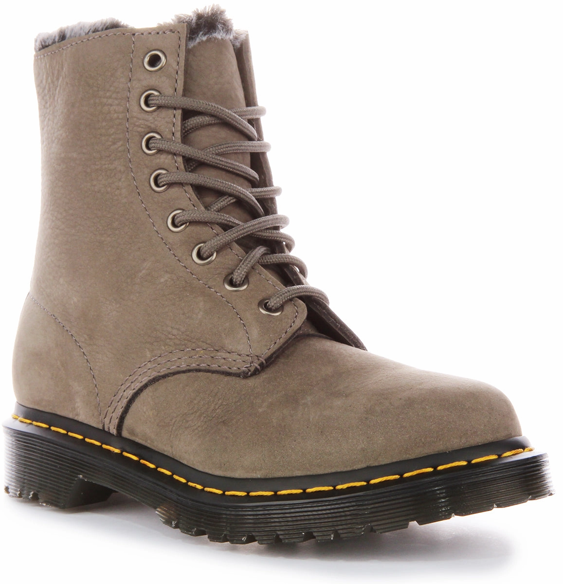 Dr Martens 1460 Serena In Grey For Women Shoes Dr Martens