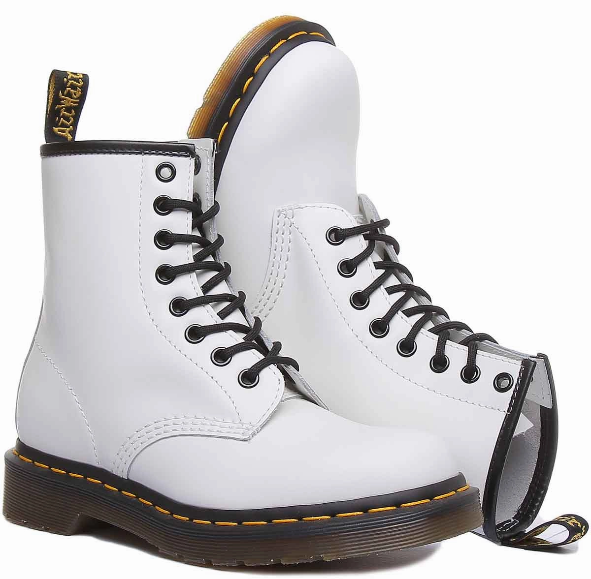 Dr Martens 1460 Smooth In White Shoes Dr Martens