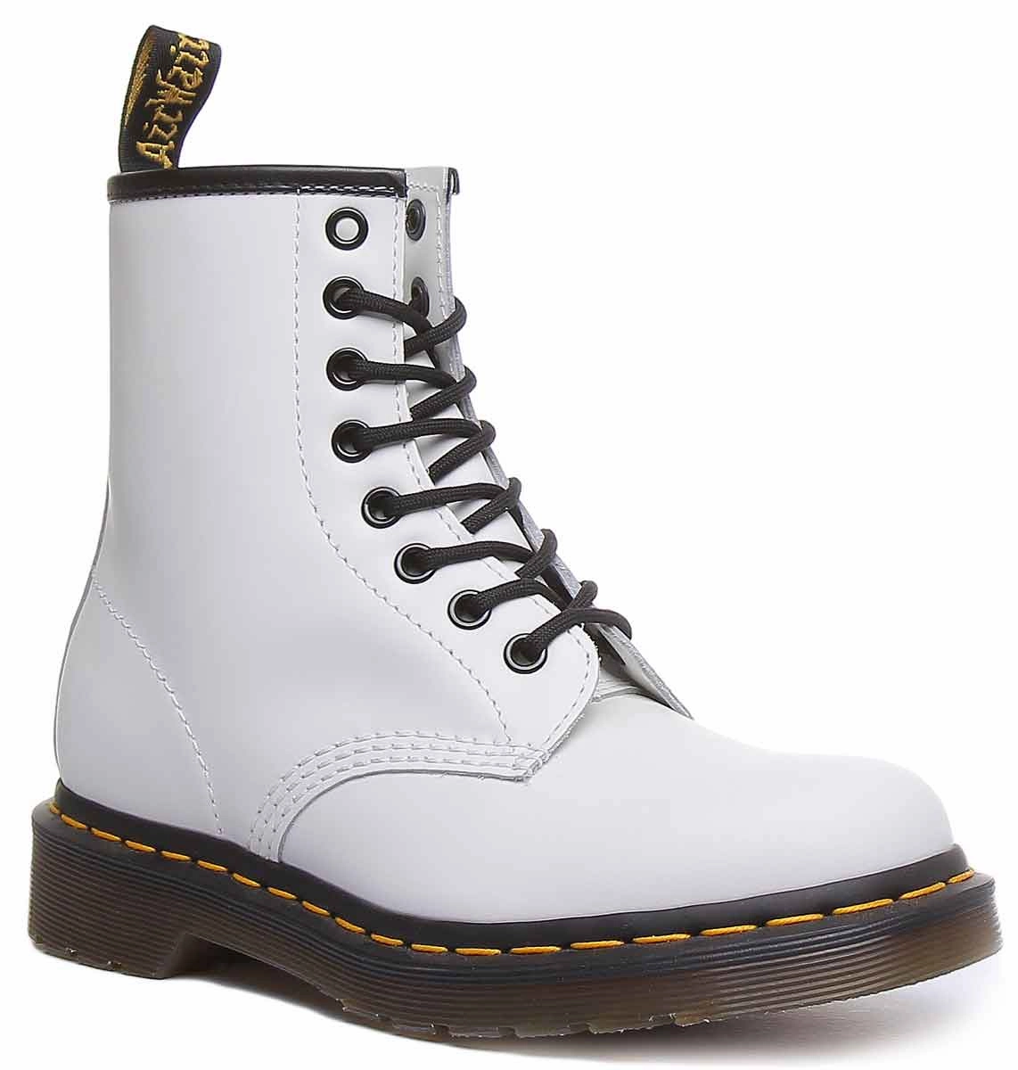 Dr Martens 1460 Smooth In White Shoes Dr Martens