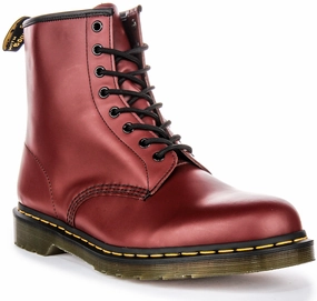 Dr Martens 1460 Smoth In Cherry For Unisex Shoes Dr Martens