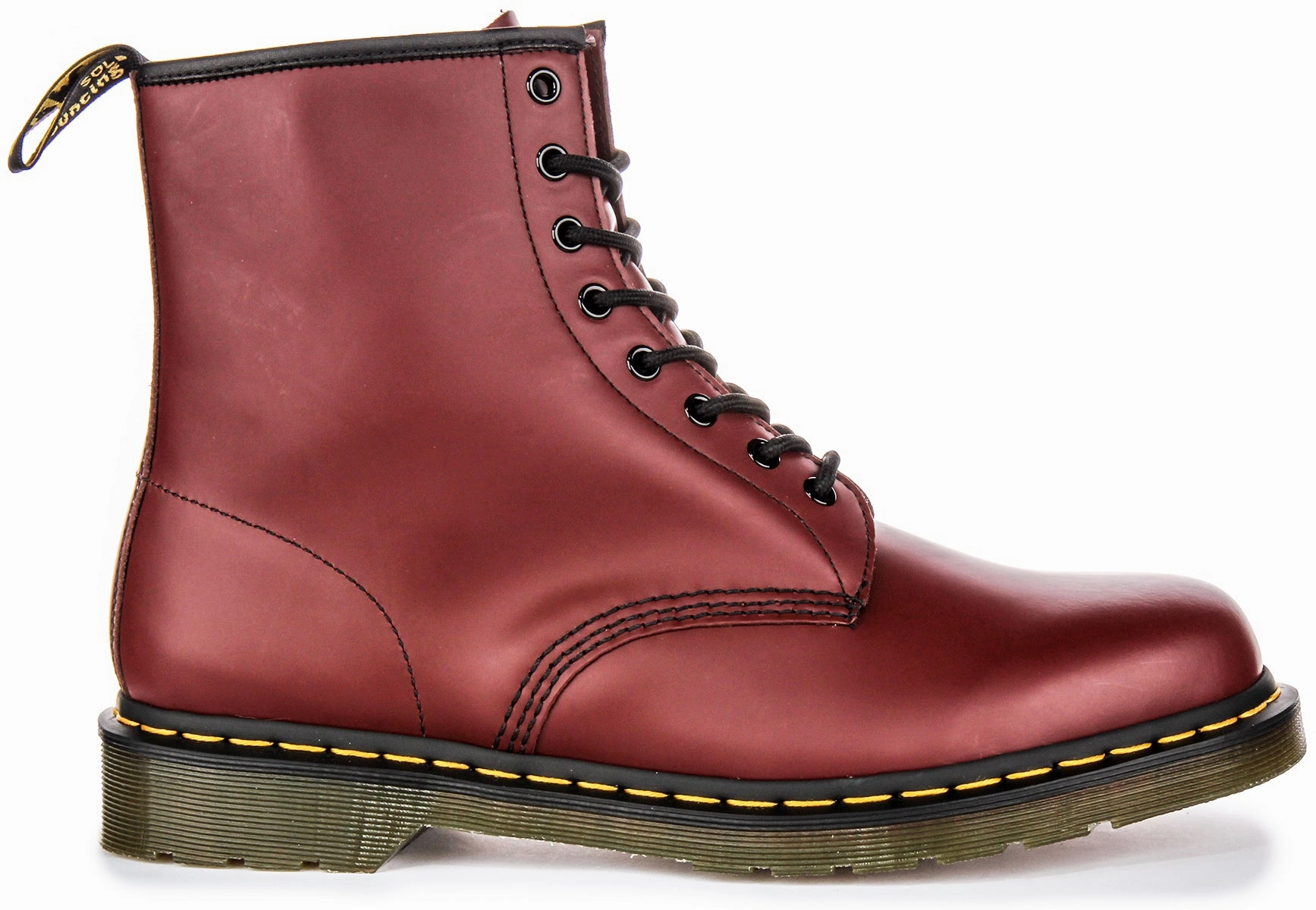 Dr Martens 1460 Smoth In Cherry For Unisex Shoes Dr Martens