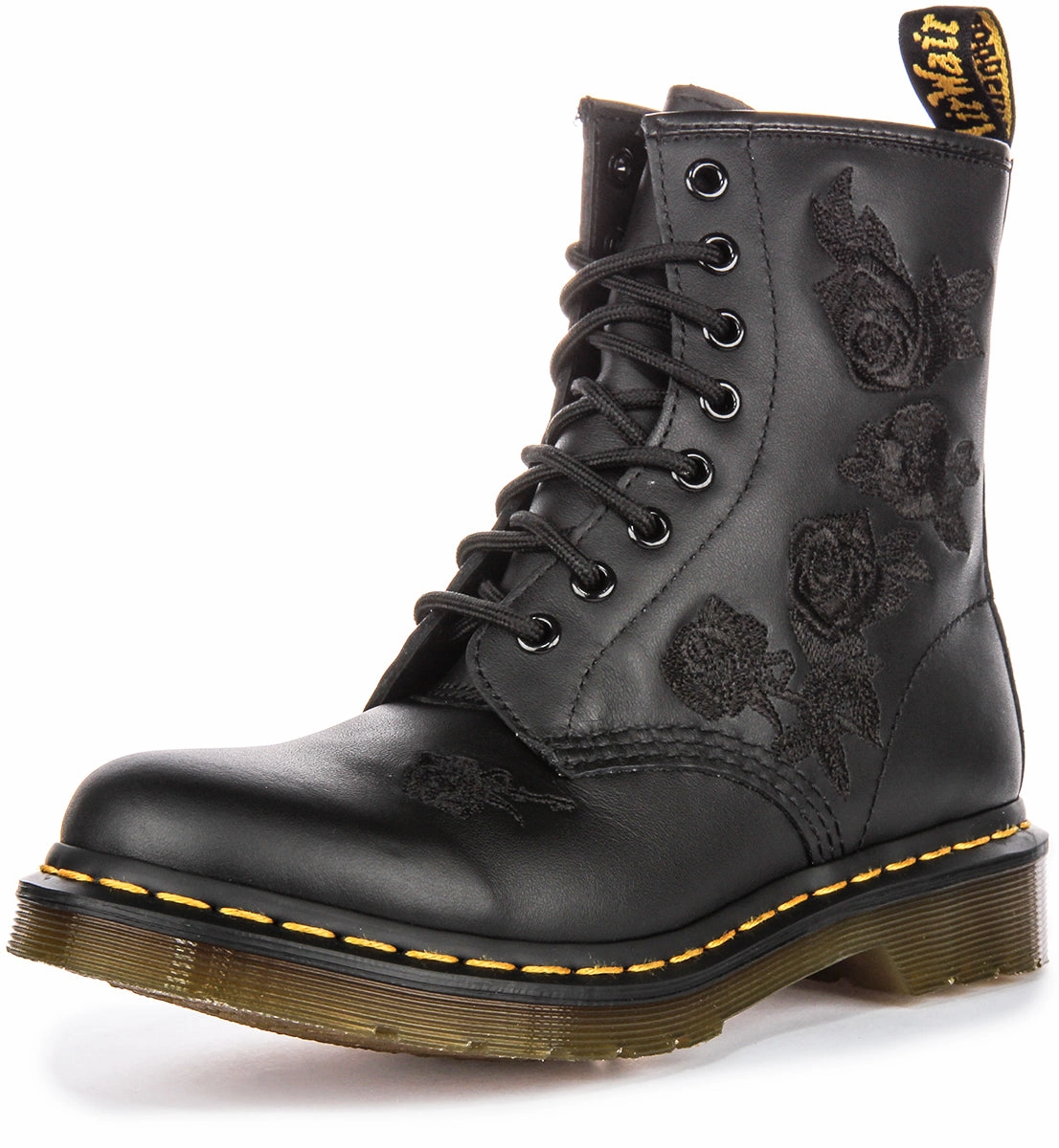 Dr Martens 1460 Vonda In Black Mono For Women Shoes Dr Martens