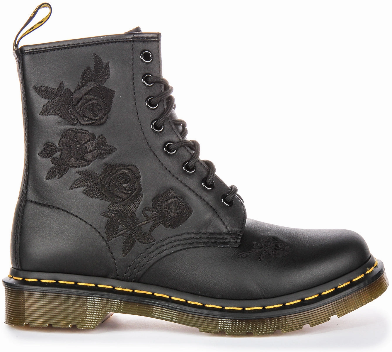 Dr Martens 1460 Vonda In Black Mono For Women Shoes Dr Martens