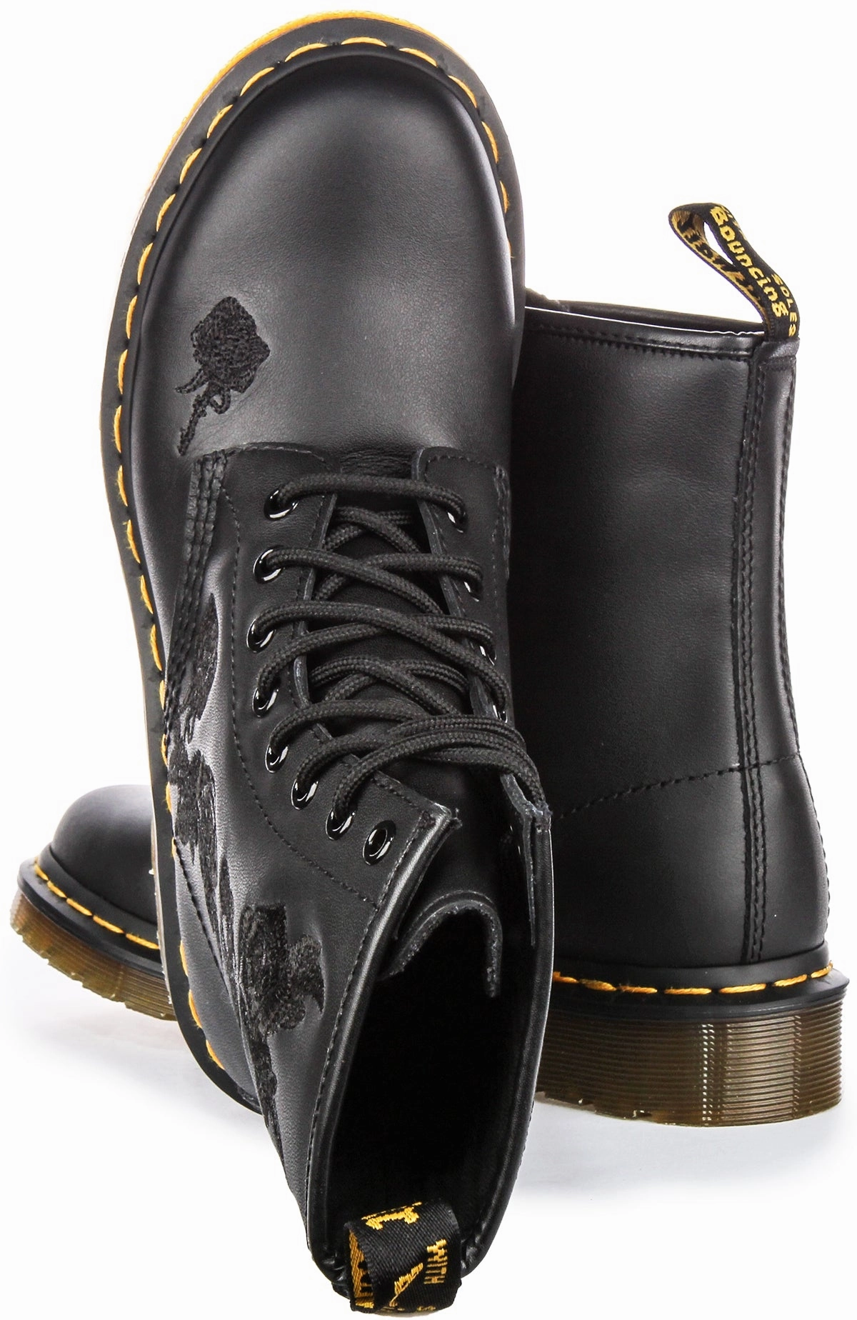 Dr Martens 1460 Vonda In Black Mono For Women Shoes Dr Martens