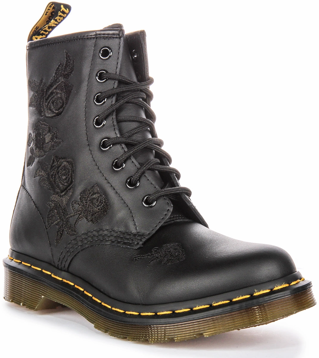 Dr Martens 1460 Vonda In Black Mono For Women Shoes Dr Martens