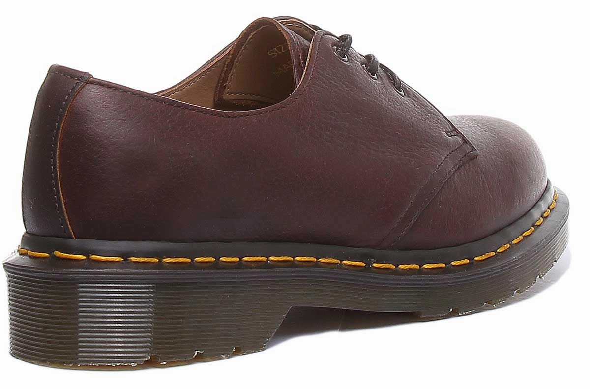 Dr Martens 1461 Abandon Made In England, In Dark Tan Shoes Dr Martens