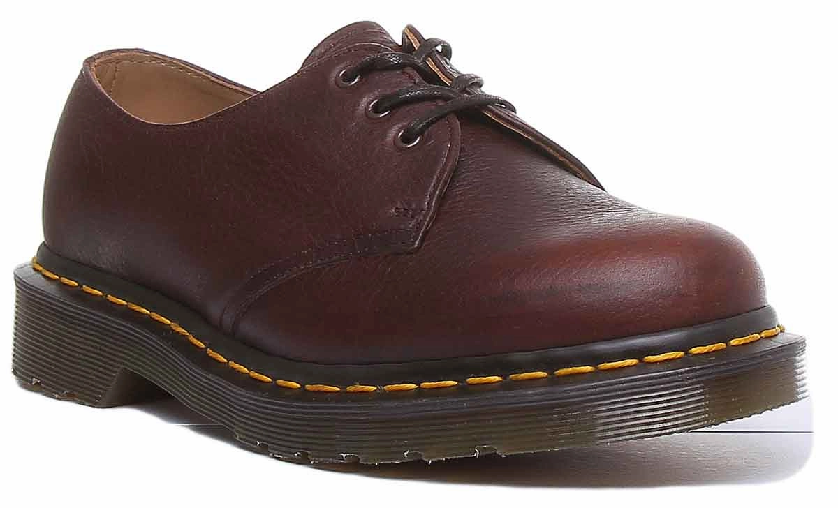 Dr Martens 1461 Abandon Made In England, In Dark Tan Shoes Dr Martens
