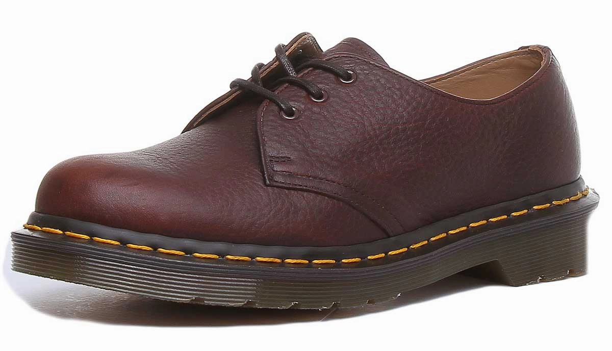 Dr Martens 1461 Abandon Made In England, In Dark Tan Shoes Dr Martens