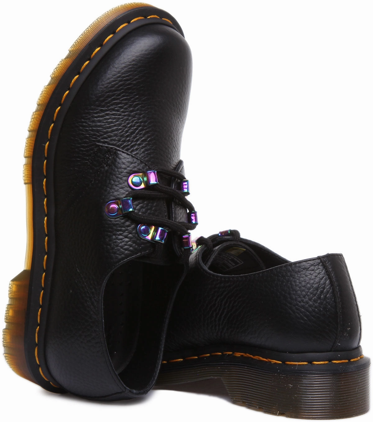 Dr Martens 1461 Milled In Black For Women Shoes Dr Martens