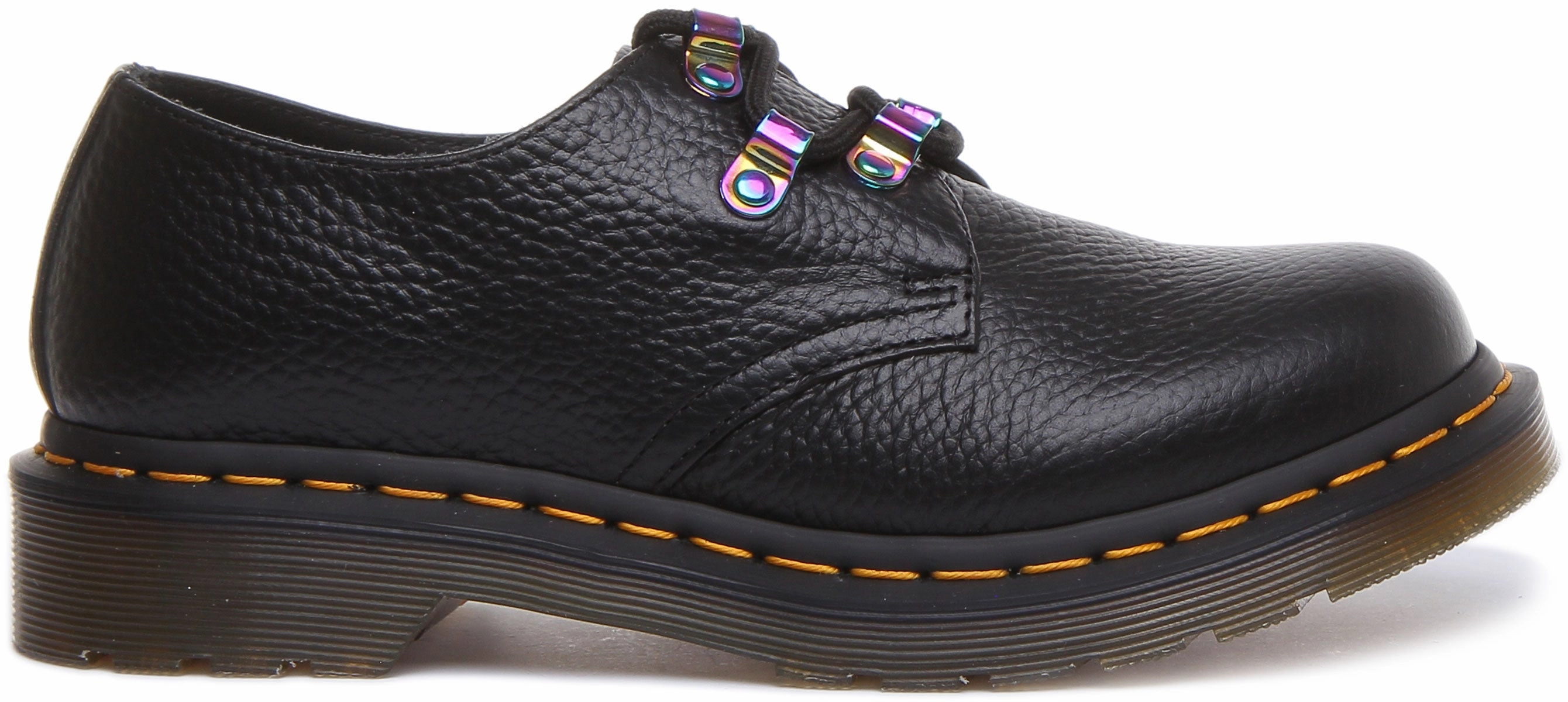 Dr Martens 1461 Milled In Black For Women Shoes Dr Martens
