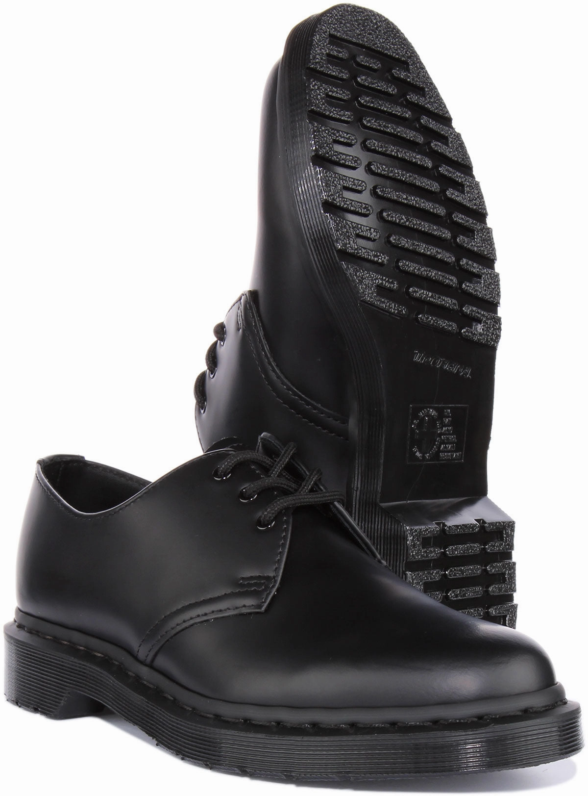 Dr Martens 1461 Mono In All Black Shoes Dr Martens